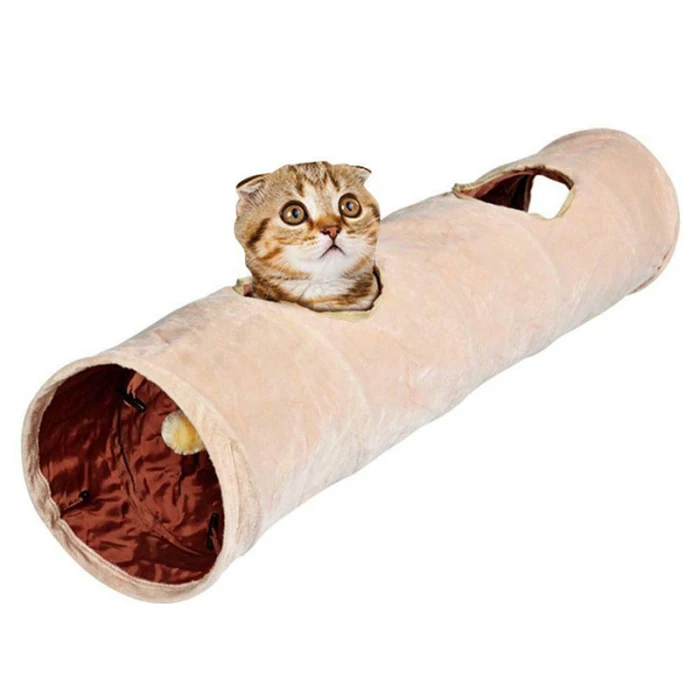 Pet туннель для кошек игрушки Кролик трубка складной 2 способ щенка Котенок Играть игрушки SEP99
