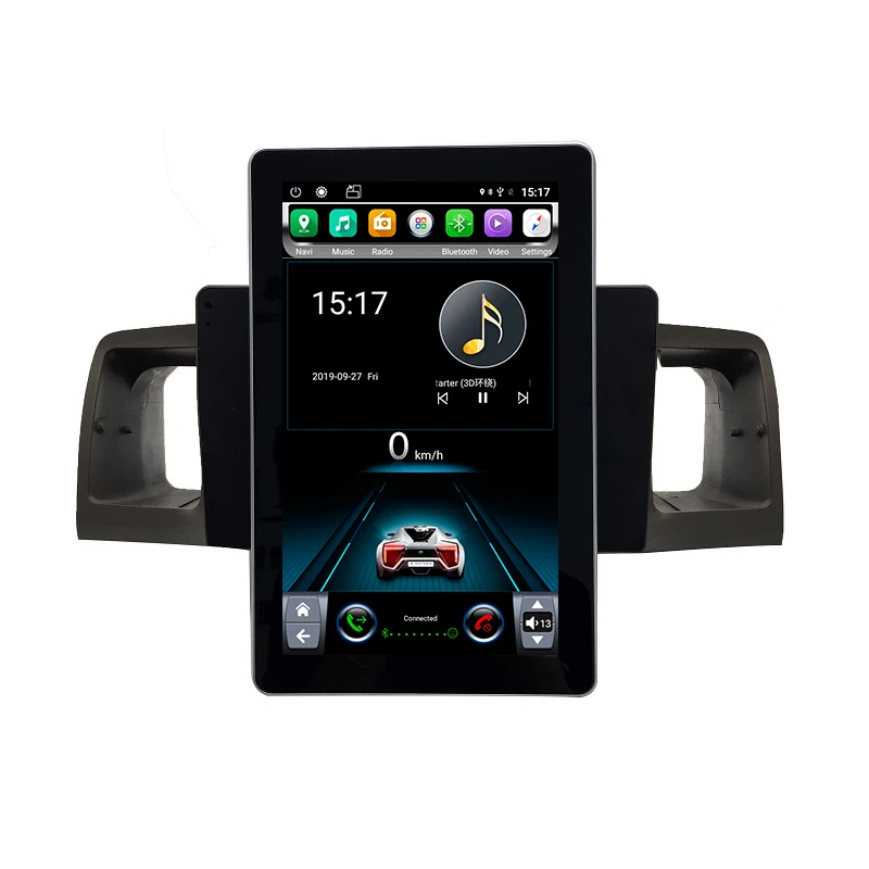 Perfect 11" Rotation IPS screen Tesla android 8.1 double din car universal gps multimedia radio No DVD player wifi 4G 12