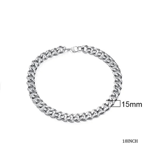 15MM CHUNKY HEAVY CUBAN LINK CHOKER 