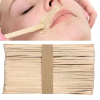 

Epilator Wooden Disposable Epilation Wax Tool Hair Ice Cream Mask Removal Stick Hair Removal Wax
