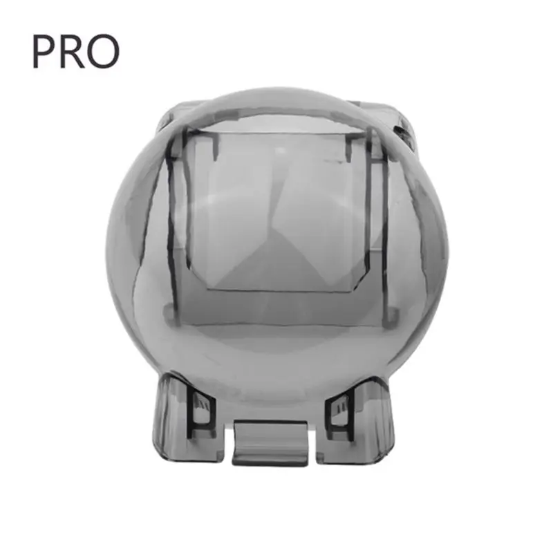 Transparent Black 1 Карданный объектив камеры крышка защита для DJI Mavic 2 Pro зум держатель дрона кронштейн LX9A - Цвет: Transparent Black 1