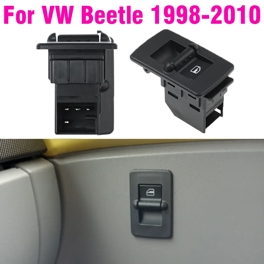 

Electric Power Master Window Switch Button For VW Beetle 1998-2010 1C0959855 1C0959527 1C0959851