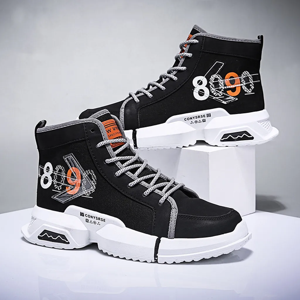 Zapatillas hombre2019 осень зима новые мужские высокие легкие сетчатые элегантная ткань Повседневные Дышащие модные кроссовки Harajuku