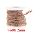 Rose gold 2mm