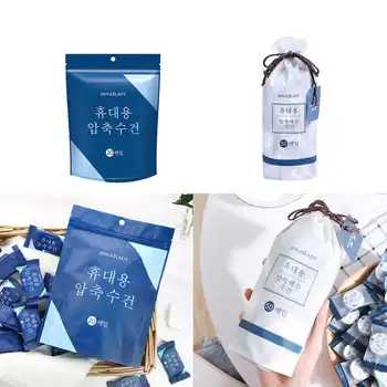 

20/50pcs Magic Compressed Disposable Water Wet Wipe Washcloth Napkin Portable Hand Face Cleaner Towel for Travel
