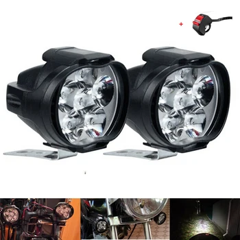 

Universal 2pc Headlight Lamp Work Light car Motorcycles Scooters Fog Light Working Spotlight FOR Honda CB600 CB600F CB650 CB1000