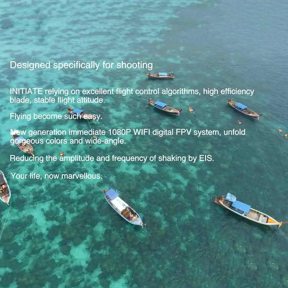 Дрон с дистанционным управлением 5G WiFi FPV четырехосевой Дрон gps один ключ взлет посадочный Квадрокоптер с камерой 1080P бесщеточный мотор