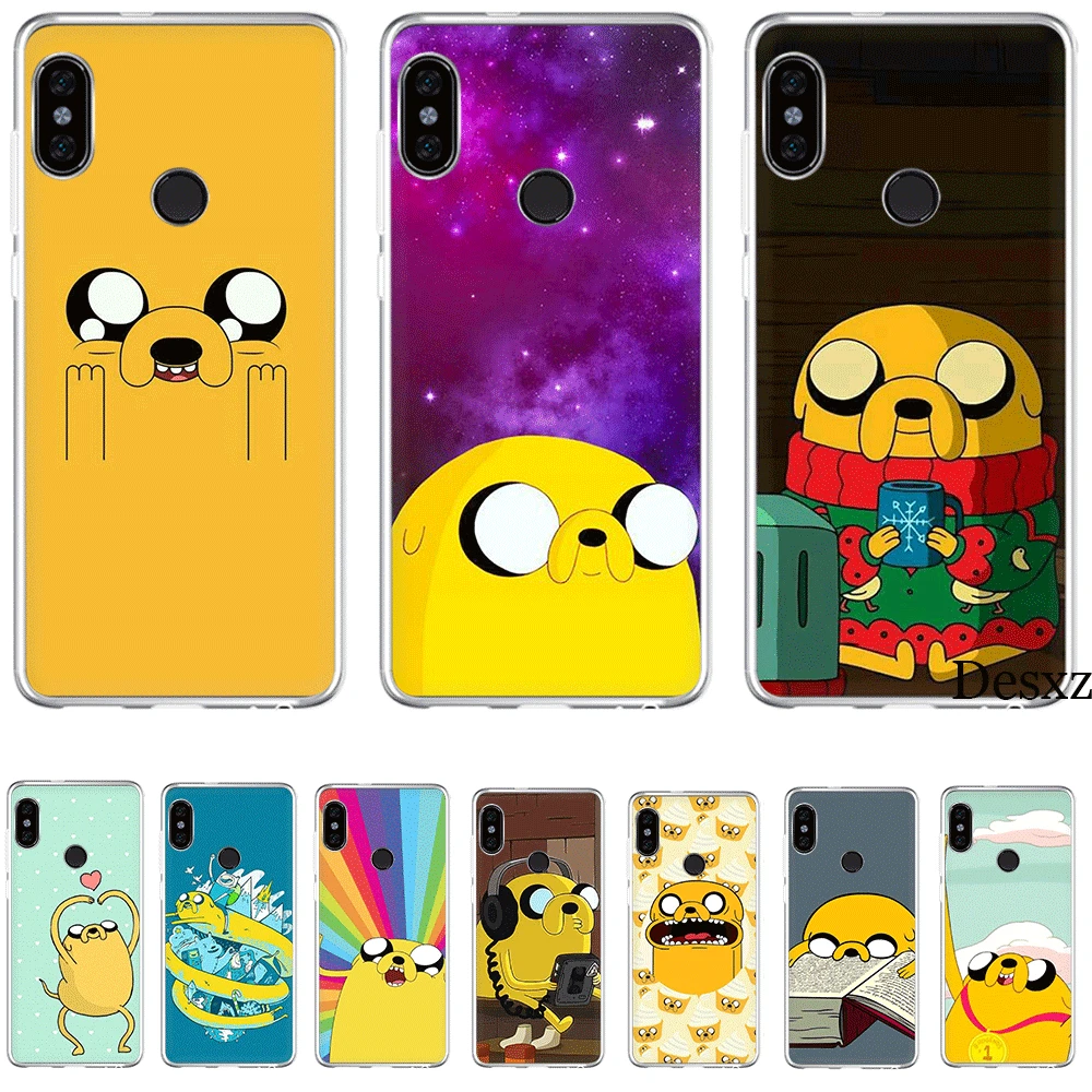 

Mobile Phone Case Tpu For Xiaomi Redmi Note 4 4X 5 5A 6 7 Pro Cover Adventure Time