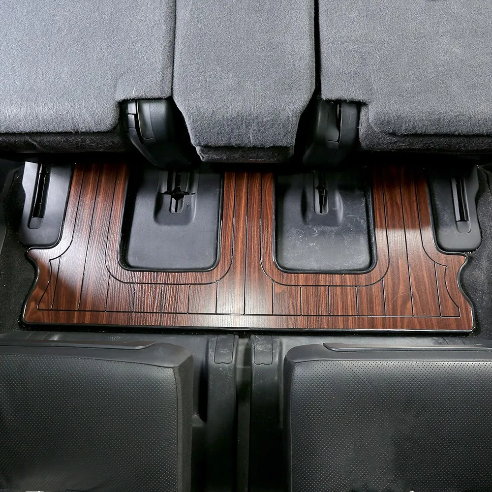 Для Toyota Land Cruiser Prado J150 2010 2011 2012 2013 авто задний фон с изображением деревянного пола коврики Деревянный колодки ковры