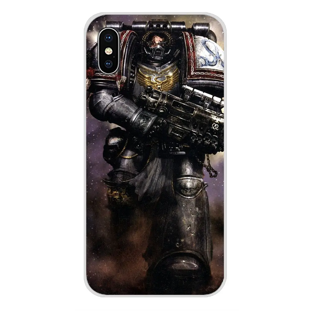 Аксессуары, кожаный чехол для телефона samsung Galaxy S3 S4 S5 Mini S6 S7 Edge S8 S9 S10 Lite Plus Note 4 5 8 9 40k Imperial Guard Art