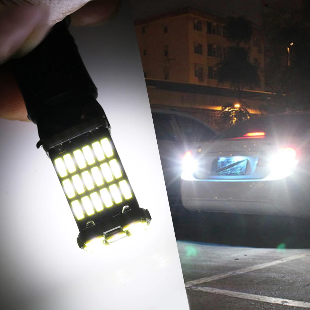 Автомобильный Обратный светильник лампа Canbus 4014 45SMD сигнальная поворота