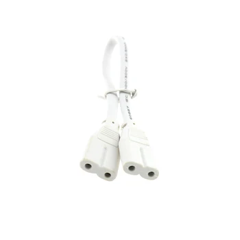

BEYLSION T4 T5 T8 electrical wire connector 20cm 2pin power cord extension cable Two-phase wire For Integrated Led tube lamp