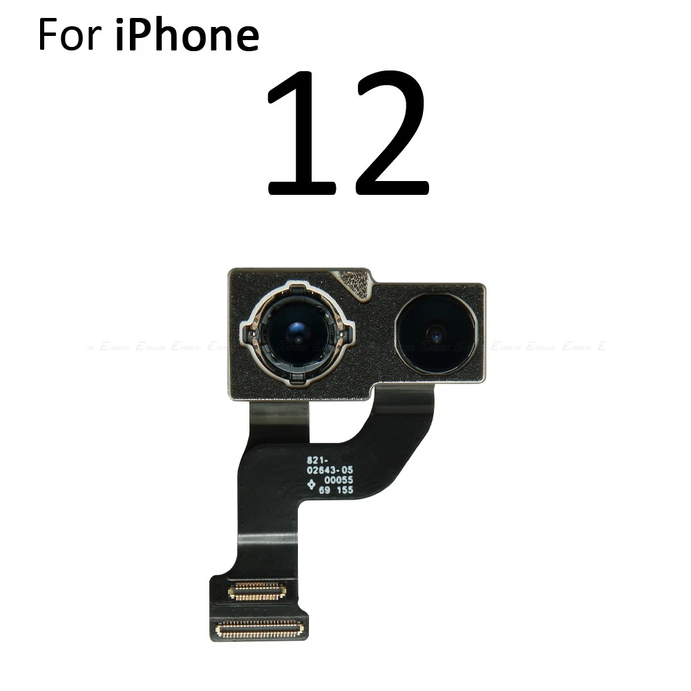 Módulo de Cabo Flexível para o Iphone Peças de Reposição Câmera Traseira Principal Mini 11 Pro Max 12 5 Câmera Traseira Principal Módulo De Cabo Flexível