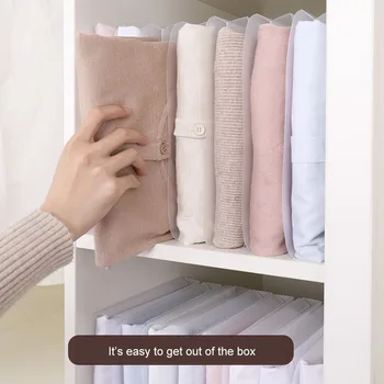 

1PC Clothes Folding Board T Shirts Folder Easy And Fast For Kid To Fold Clothes Folding Boards Laundry Folders Storage Organizer