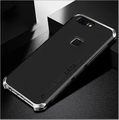Black Gold Металлический каркас для телефона Крышка для VIVO X20 x20 тонкий жесткий алюминиевый Гибридный чехол из поликарбоната для VIVO X 20 Чехлы для VIVOX20 Funda - Цвет: Black Gold