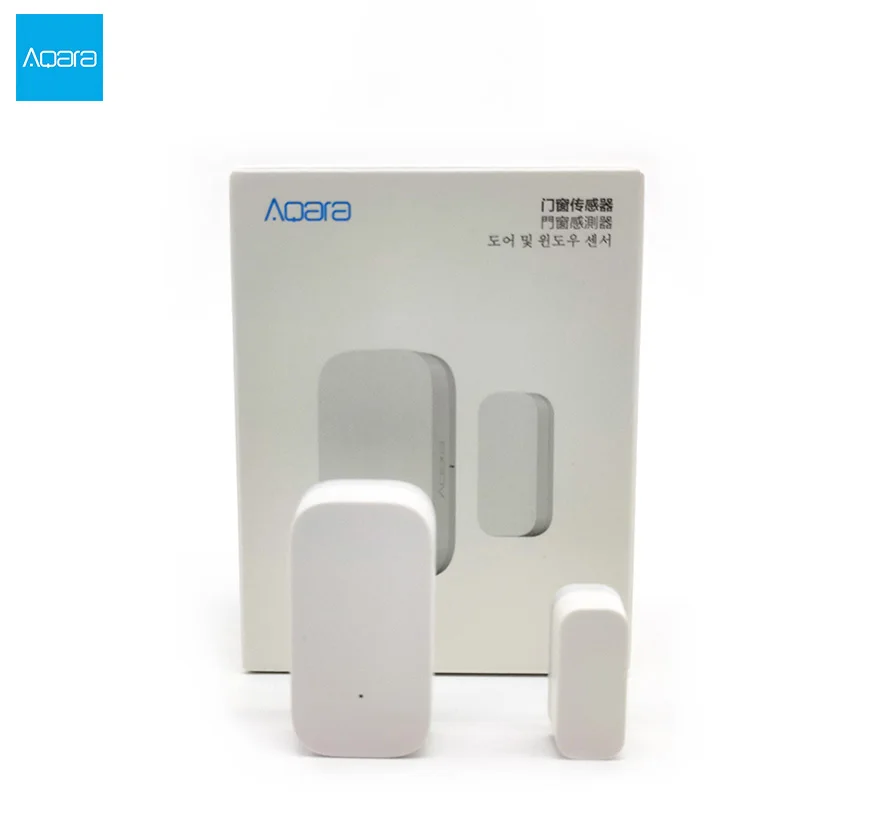 Датчик открытия окон и дверей Aqara Zigbee Беспроводной сенсор работает с приложением