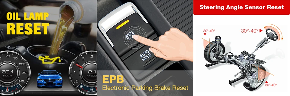 Launch Creader VIII Special Function