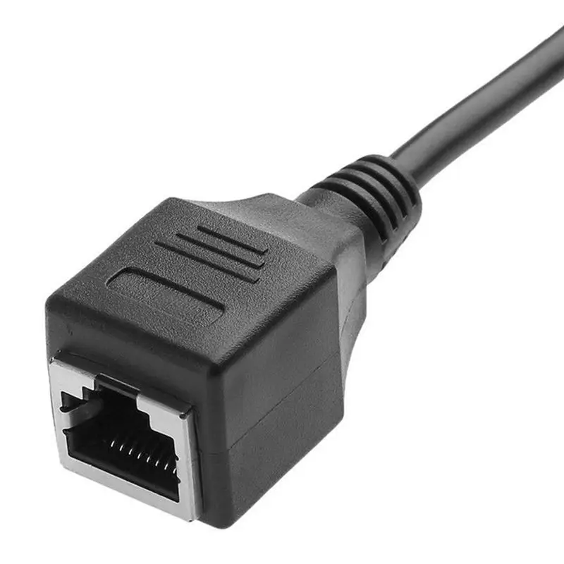 VGA Женский RJ45 Женский удлинитель адаптер шнур провод DB9 для RJ45 сетевой кабель