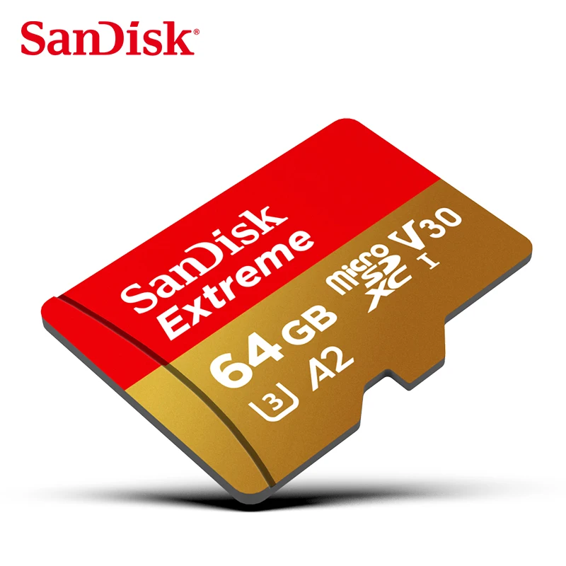 SanDisk-ͽƮ ũ SD ī, 256GB 128GB 64GB A2 ޸ ī 32GB A1 U3 V30 ī޶  ÷ ī  TF ī