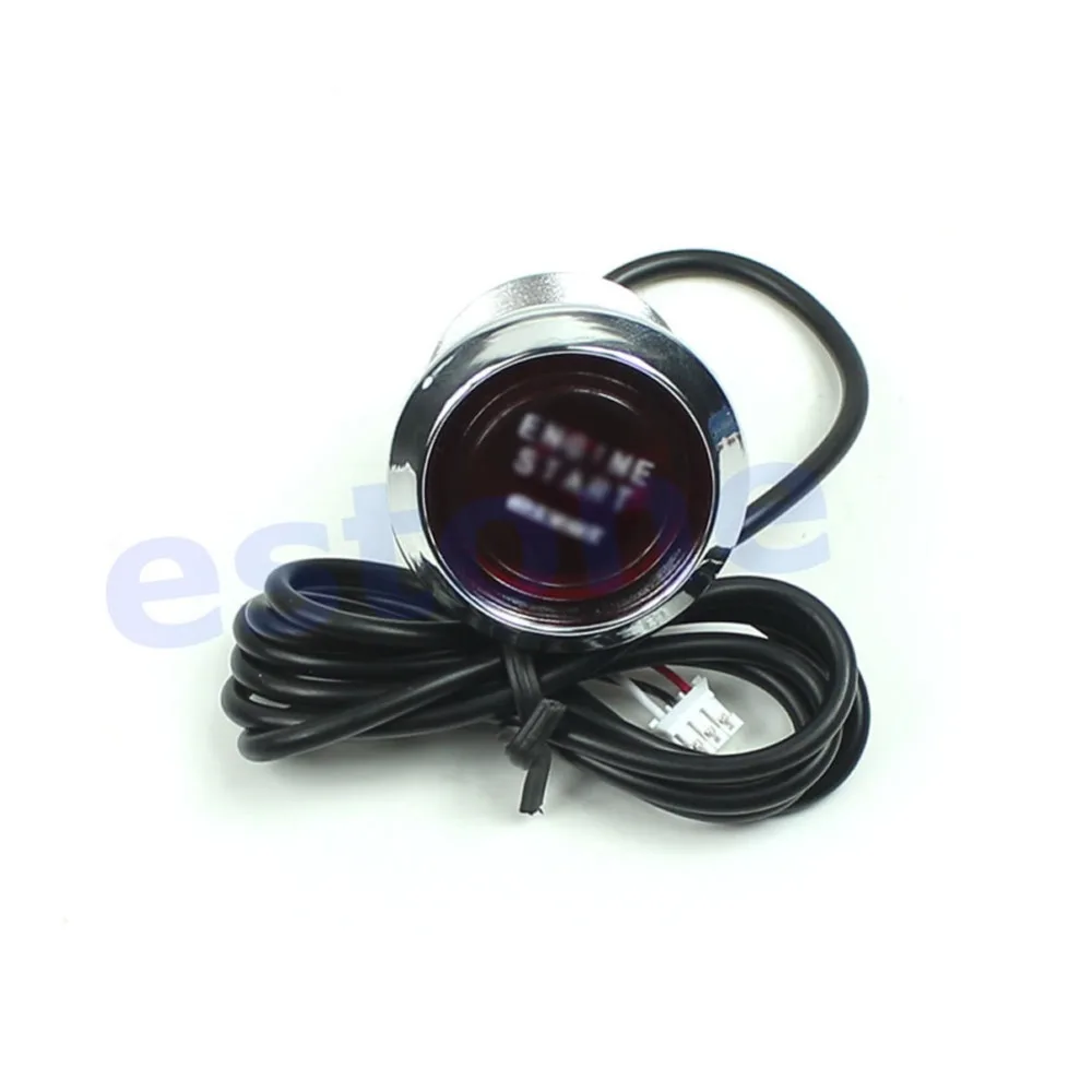 12V Car Engine Start Push Button Switch Ignition Starter Kit Red LED Universal for car accessories 12V Car Engine Start Push Button Switch Ignition Starter Kit Red LED Universal for car accessories