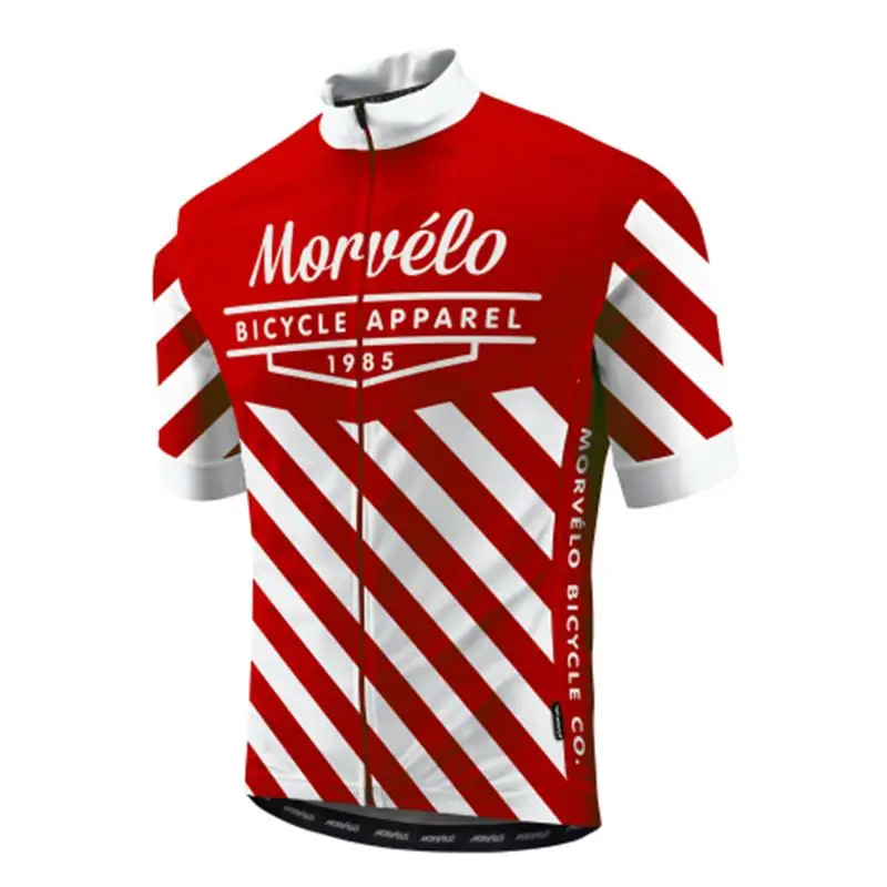Новинка, летняя одежда для велоспорта Morvelo, комплекты одежды для велоспорта с коротким рукавом, мужские летние комплекты для велоспорта - Цвет: Jersey
