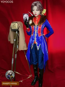 

YOYOCOS Identity V Cosplay Joseph Desaulniers Cosplay Costume Photographer Suit Carnival Halloween Party Uniforms Costumes