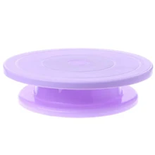 Вращающийся Вращающийся Поворотный Стол для торта пластина Дисплей стенд украшения Профессиональный