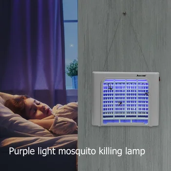 

220V UV Mosquito Killer Wall Hanging Lamp Socket Power Electric Insect Fly Trap Light for Home Bedroom Mosquito Killer