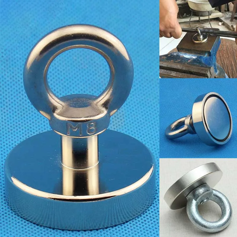 10-200KG Recovery Magnet Strong Sea Fishing Treasure Hunting Metal Detector 10-200KG Recovery Magnet Strong Sea Fishing Treasure Hunting Metal Detector