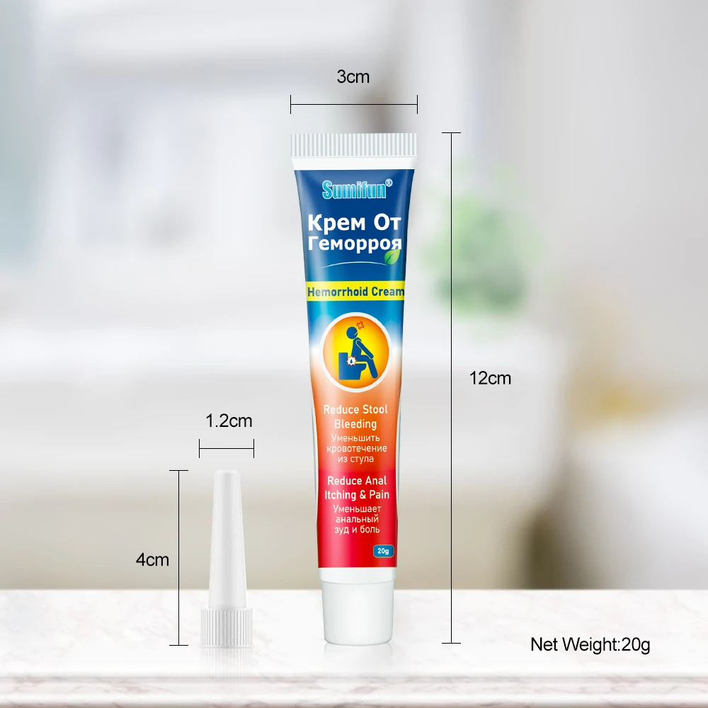 3Types of Sumifun Herbal Hemorrhoids Cream Effective Treatment for Internal Hemorrhoids Piles External Anal Fissure hemorrhoids treatment cream