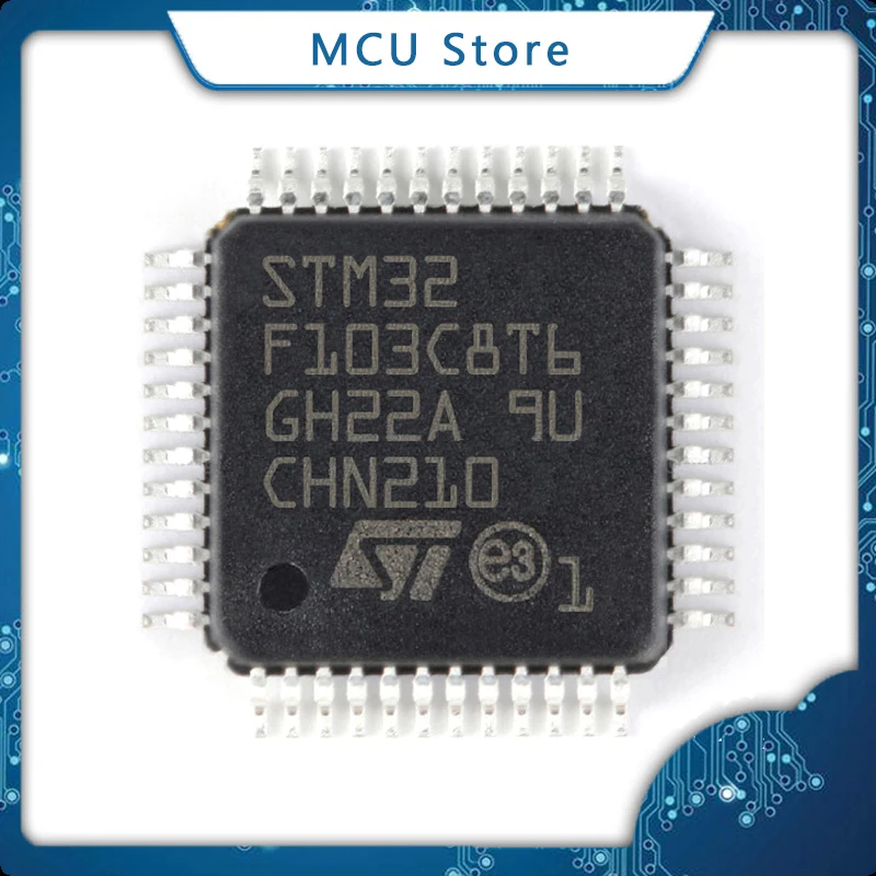 1PCS STM8S207CBT6 QFP48 STM32L152CBT6 STM32F103C8T6 STM32F100CBT6B ...