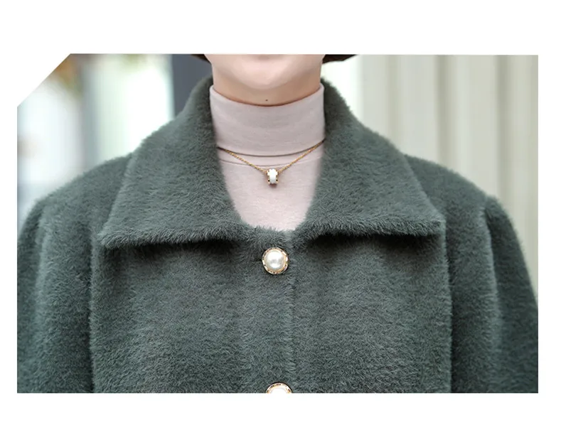 XJXKS зимняя новая Толстая теплая куртка модная однобортная Светодиодная лампа направленного света Женская куртка