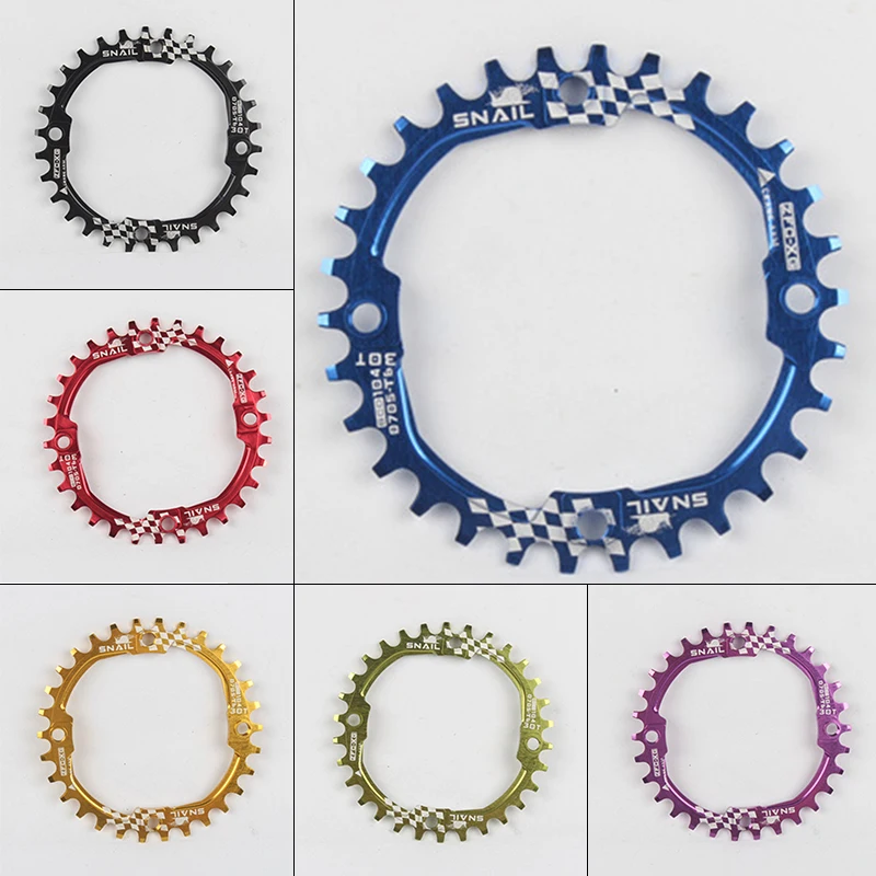 Спорт на открытом воздухе MTB велосипед Chainring Crank 104BCD Круглый 30T круг шатунная пластина