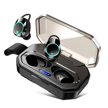 

Waterproof Bluetooth 5.0 Earphone TWS In-ear Fitness Wireless Earphone with Charging Pod AS99