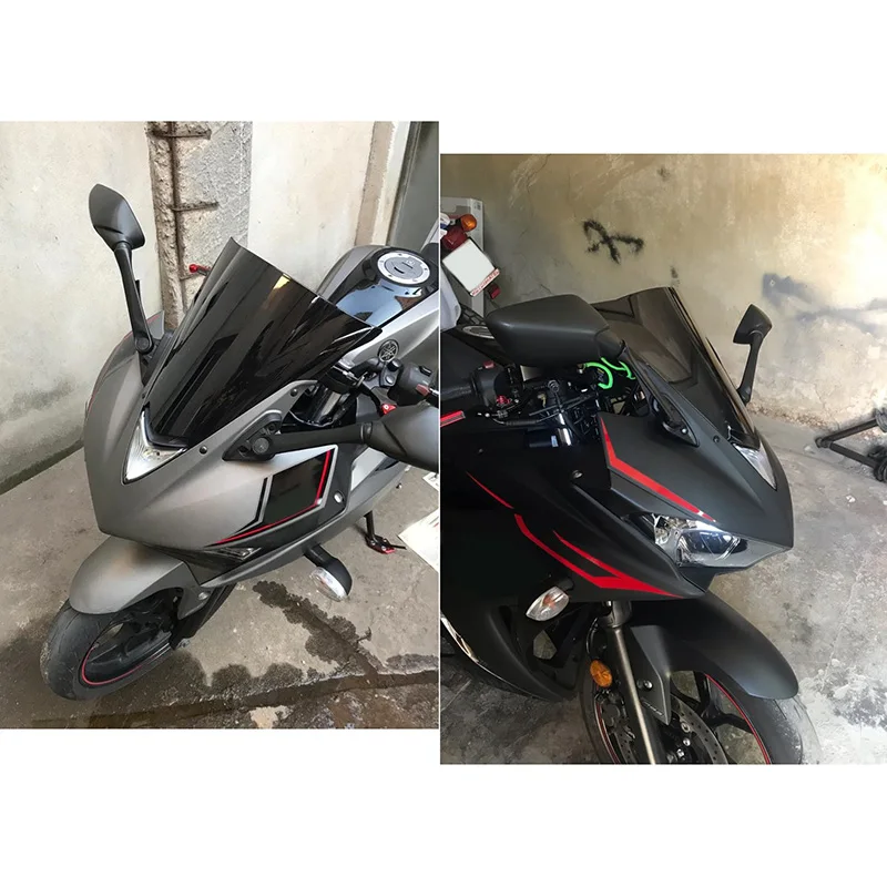 Передний ветровой экран для мотоцикла, ветровой дефлектор для YAMAHA R3 R25, аксессуары для мотоциклов