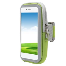 Портативная водонепроницаемая Спортивная Фитнес-Волшебная наклейка Сумка для рук износостойкая Упражнение мобильный телефон Регулируемая погремушка для ремня безопасности