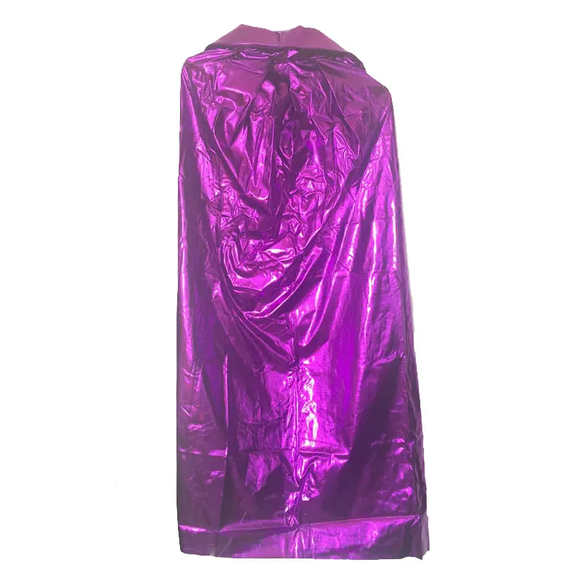 Cape Longue Noire à Capuche - Déguisement Sorcier, Vampire, Halloween, Cosplay