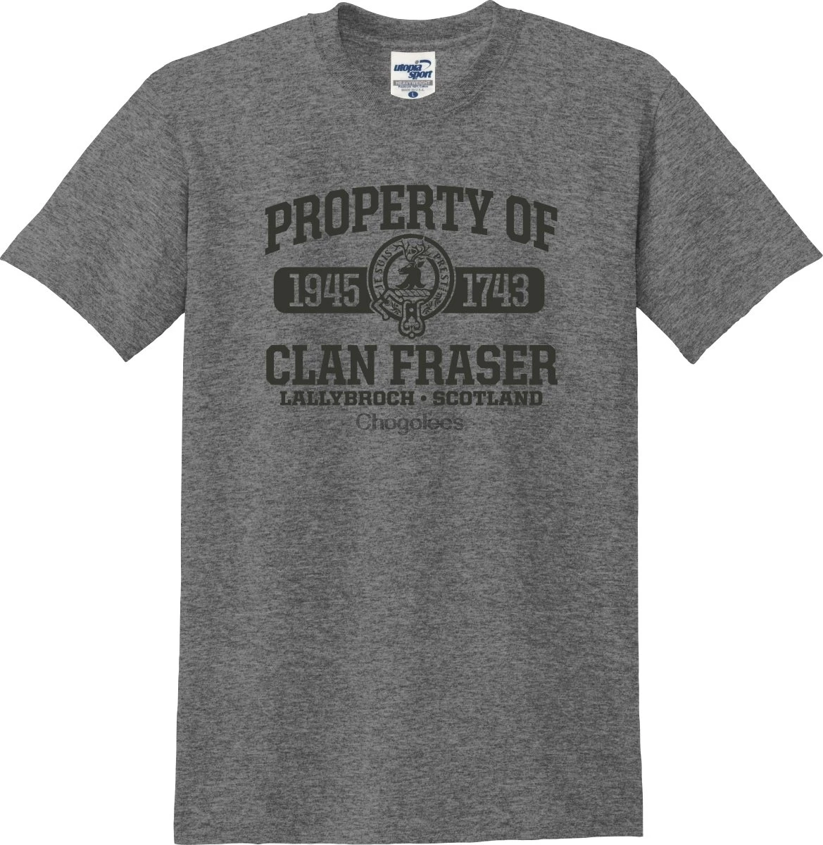 Забавная футболка Utopia Sport goods of Clan Фрейзер (S-5X) | Мужская одежда