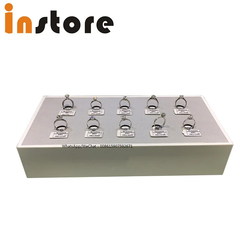 Security Display Tray Earring Ring Recoiler Box Alarm System Kits 5 Anti Theft Aliexpress