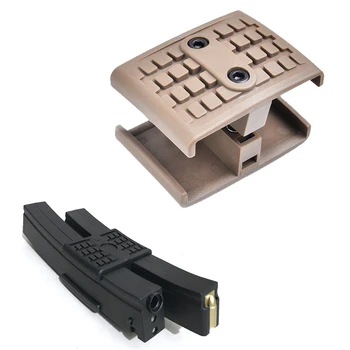 

Airsoft Tactical MP5/MP5K Double Magazine Clamp Holder Nylon Hunting Rifle MP5 Fast Dual Mag Clip Shooting Gun Accessories