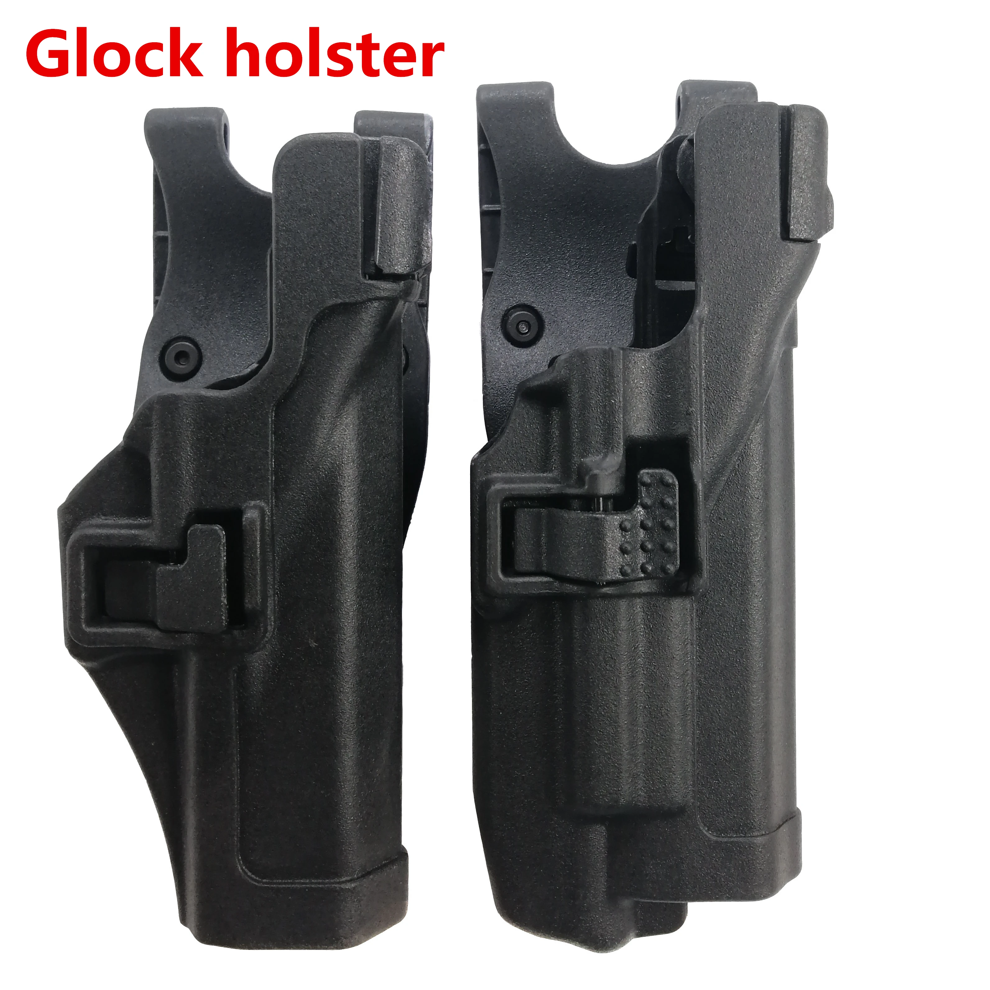 LV3 Tactical Gun Holster Glock 17 Belt Holster Military Army Pistol Gun Carry Case For Glock 17 19 22 23 31 32 Light Bearing
