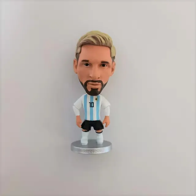 Cute Soccer Star Football Figure PVC Cake Decoration Doll 2020 Football Player Toys Fans Souvenir Birthday Gift Micro Landscape Messi-GJ