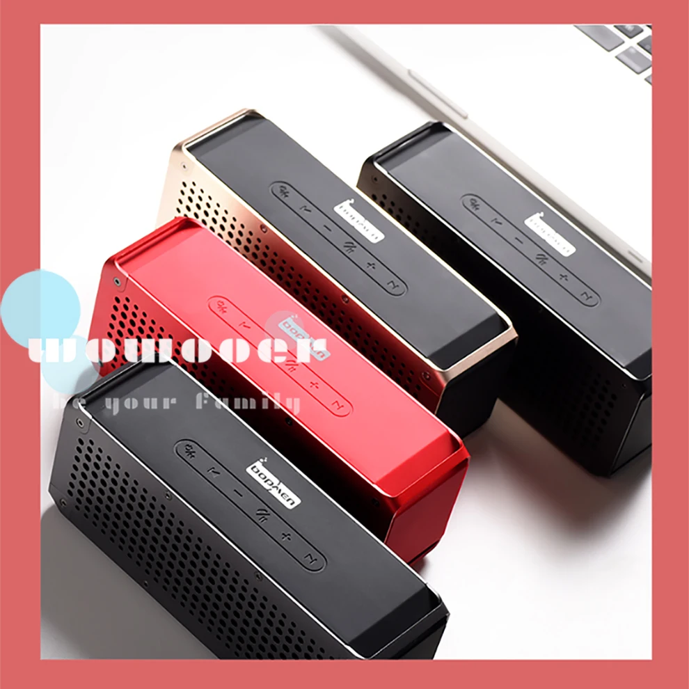 

MEGA BASS Wireless Bluetooth Portable Speaker with HD Sound Built-in Mic Home Audio Bluetooth Speakers Durable for Party Camping