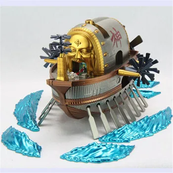 

Anime Statue Pirate Ship Enel Ark Colaring Of Metals Assembled Model Action Figure Collection Model Toy M4160