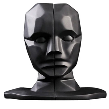 

Creative Brain Hole Wide Open Statues Sculptures Resin Decor Crafts Gifts Figurines Desktop Home Decoration Accessories Modern