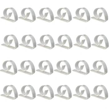

24 Pack Plastic Abs Transparent Tablecloth Clip Tablecloth Clip Table Skirt Clip Clear Plastic Tablecloth Clips Table Cover Hold