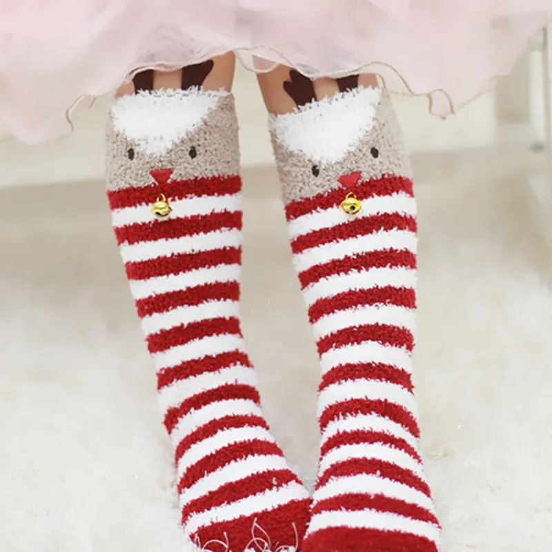 Baby Sock Winter Warm Soft Socks Soft Cotton Cute Socks Newborn infant kids Socks 1-9Y - Color: XL1832RW