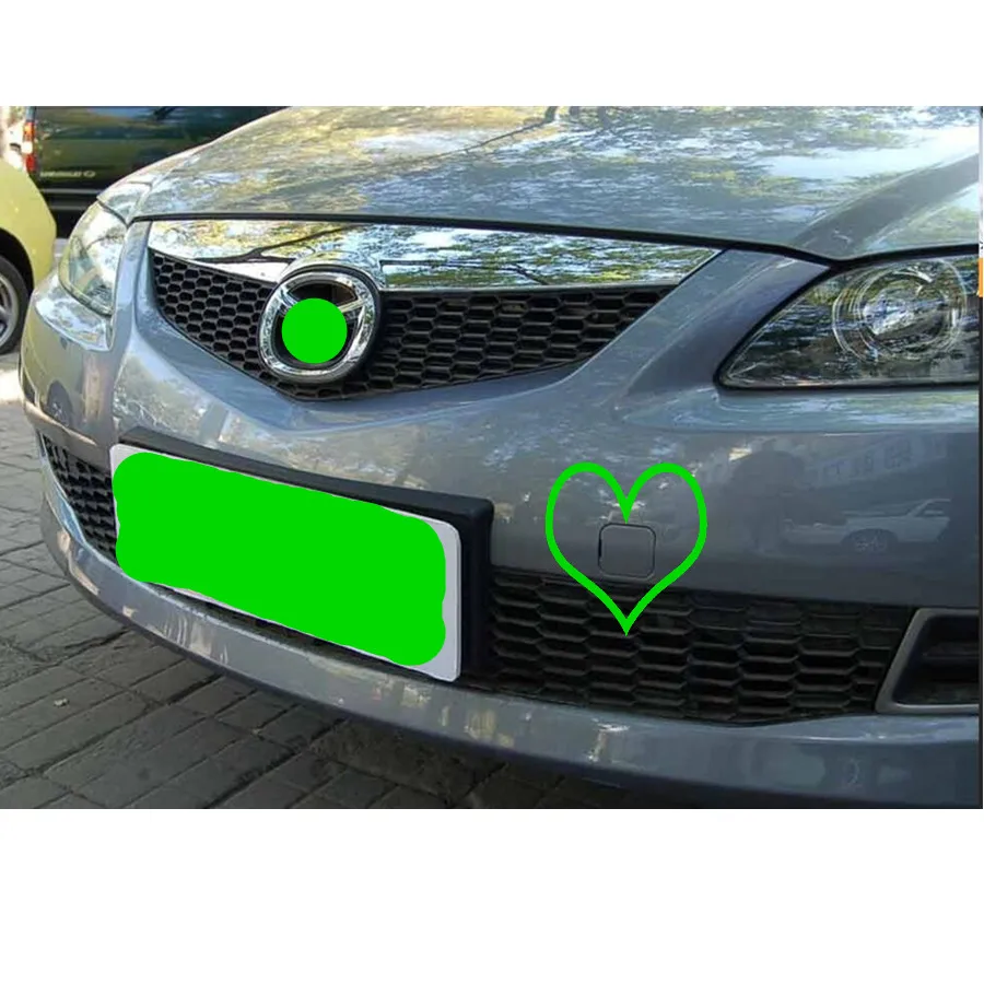 Автомобильный передний бампер крышка крюка для Mazda 6 2005 до 2008 GG|cover for|cover coverscover bumper