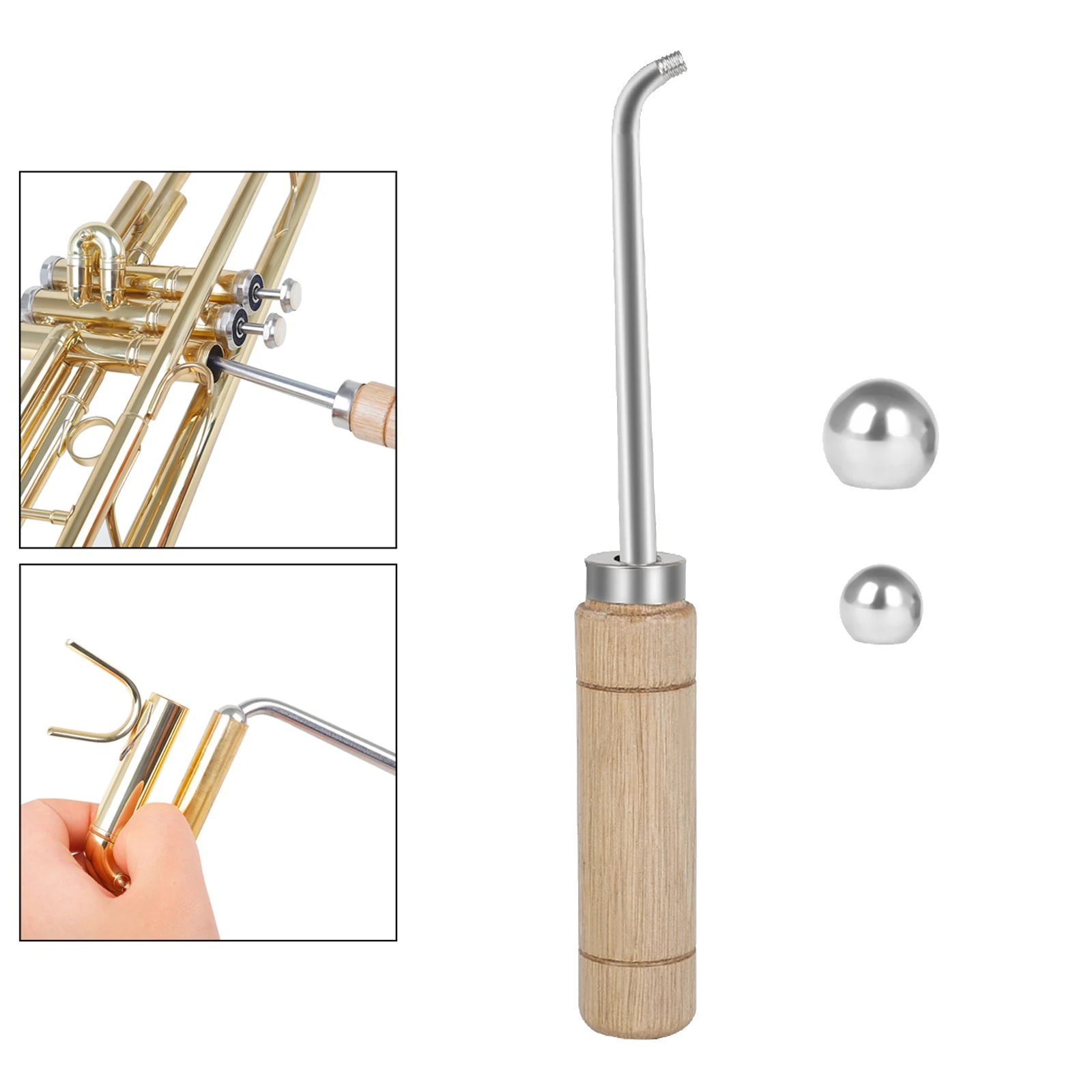 Heavy Duty Trumpet Repair Tool Polished Wind Instrument Maintenance Accs Perfect Gift for Friends Family Music Lovers Heavy Duty Trumpet Repair Tool Polished Wind Instrument Maintenance Accs Perfect Gift for Friends Family Music Lovers