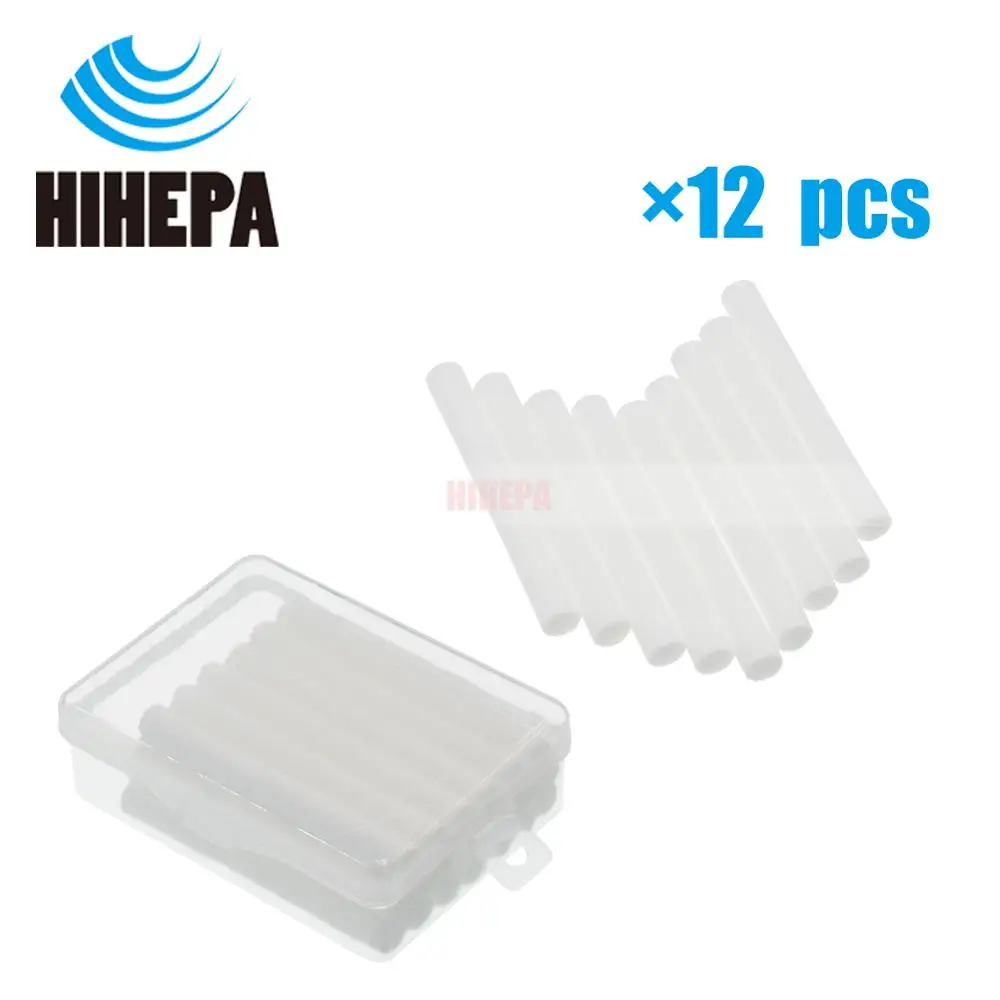 

12pcs 8mmx70mm Mini Portable Personal USB Humidifier Replacement Sponges Refill Stick Aroma Diffuser